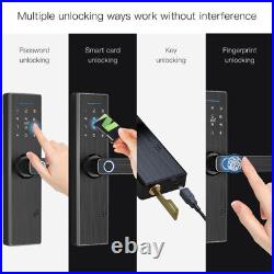 Multiple Smart Door Fingerprint Lock Home Security Lock APP+Card+Password+Key