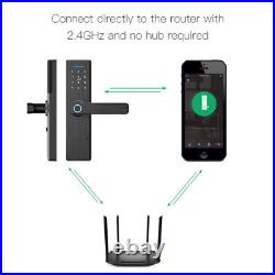 Multiple Smart Door Fingerprint Lock Home Security Lock APP+Card+Password+Key