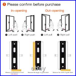 Multiple Smart Door Fingerprint Lock Home Security Lock APP+Card+Password+Key