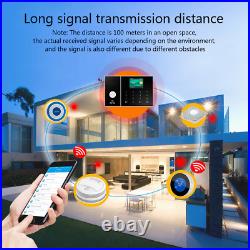 PGST Smart Life Alarm System for Home WIFI GSM Security Alarm Host with Door and