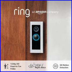 Refurbished Wireless Ring Video Doorbell Pro 2 HD+ Smart Home Security Camera