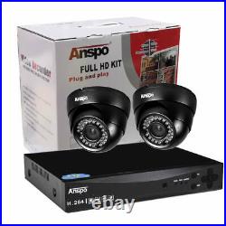 SMART CCTV HD Digital Video Recorder Camera System DVR 4CH Home Security Cam Dom