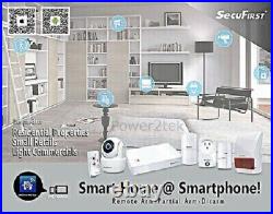 SecuFirst WiFi Smart Phone Home Office HD Camera Burglar Senser Security System