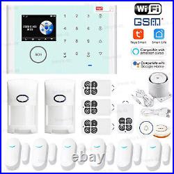 Smart Alarm System Home WIFI GSM Burglar Motion Sensor Durable Tuya App Security