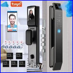 Smart Door Lock 3D Face Recognition Camera FingerPrint Password Security Lock