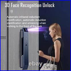 Smart Door Lock 3D Face Recognition Camera FingerPrint Password Security Lock