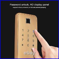 Smart Door Lock Fingerprint Password IC Card Lock Anti-Theft Home Security