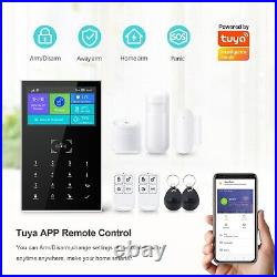 Smart Home Tuya WiFi+GSM 4G Wireless Security Alarm Burglar System+Amazon Alexa