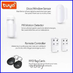 Smart Home Tuya WiFi+GSM 4G Wireless Security Alarm Burglar System+Amazon Alexa