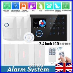 Smart Security System Wifi Alarm Kit W APP Push & Calling Alarms DIY No Monthly