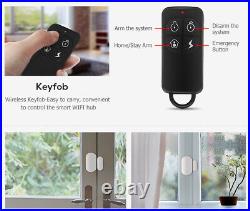 Smart Tuya WiFi Cloud Diamond Home Security Alarm System works w Alexa/Google