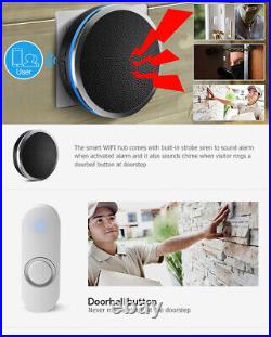 Smart Tuya WiFi Cloud Diamond Home Security Alarm System works w Alexa/Google