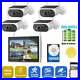 Solar Battery Powered Home Security Camera Wireless 10CH NVR Color Night Vision