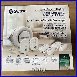 Swann SWIFI-ALARMKITA Smart Home Security Camera 5 Piece Alarm Kit Icy White