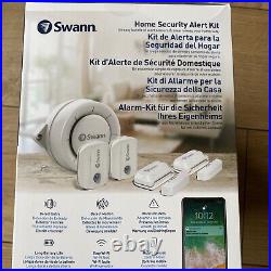 Swann SWIFI-ALARMKITA Smart Home Security Camera 5 Piece Alarm Kit Icy White