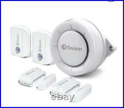 Swann Smart Home 5-piece Security Alert Kit 2x Window Door Sensor, 2x Motion