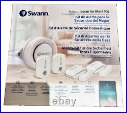 Swann Smart Home 5-piece Security Alert Kit 2x Window Door Sensor, 2x Motion