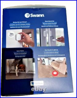 Swann Smart Home 5-piece Security Alert Kit 2x Window Door Sensor, 2x Motion