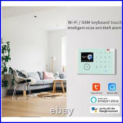 TUYA APP Control Wireless WIFI&GSM Alarm System Smart Home Security Burglar