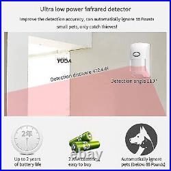 TUYA APP Control Wireless WIFI&GSM Alarm System Smart Home Security Burglar