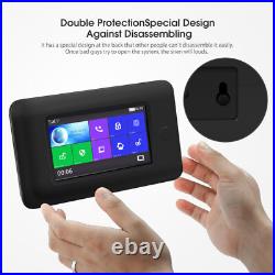 Touch Screen GSM&WIFI 433Mhz Smart Home Security SOS Alarm System with Alexa