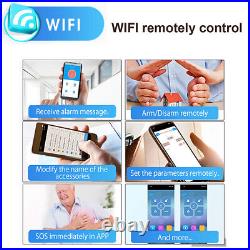 Touch TFT Wireless Security WIFI GSM GPRS Smart Home Office Alarm Burglar System