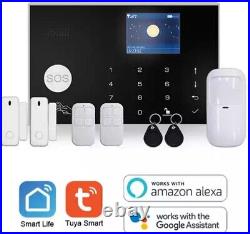 Tuya Smart Live 4G Home Security Alarm System with Wireless PIR Motion