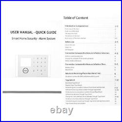 Tuya Wireless Security WiFi Door Smart Home Office Fire Alarm Burglar System UK