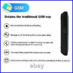 UK Wireless Security Full Touch Screen GSM WiFi Smart Home Burglar Alarm System