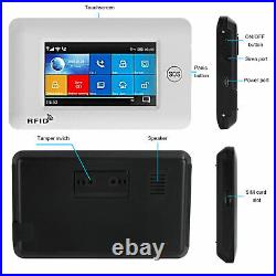 UK Wireless Security Full Touch Screen GSM WiFi Smart Home Burglar Alarm System