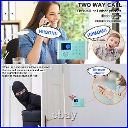 WIFI Smart Alarm System Wireless Burglar Smart Tuya APP GSM Home Security Alarm