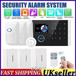 Wireless GSM SMS WiFi Smart Home House Office Security Burglar Alarm Systems Kit