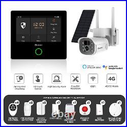 Wireless Home Security Alarm Kit WIFI 4G Smart Complete Burglar Fire System PIR