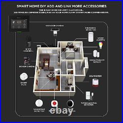 Wireless Security Alarm Kit WIFI 4G Complete Smart Home Burglar Sensor System