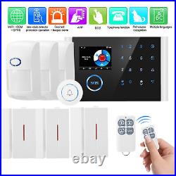 Wireless Security GSM WiFi Smart House Security Intruder Burglar Alarm System