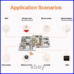 Wireless WiFi Smart House Alarm System Kit System Home Wi-Fi Alarm Kit f Z2Z2