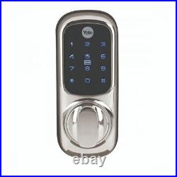 Yale Keyless Connected Touch Screen Smart Door Lock Chrome Pin Code RFID