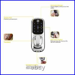 Yale Keyless Connected Touch Screen Smart Door Lock Chrome Pin Code RFID