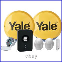 Yale Wireless Alarm In Home Security Smart System Kit Burglar Motion Sensor APP