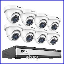 ZOSI 1080P CCTV Camera System 8CH 16CH DVR Home Security Outdoor IR Night Vision