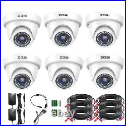 ZOSI 1080P Dome CCTV IR Camera With BNC Cables For Home Security System Outdoor