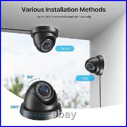 ZOSI 1080P Home Surveillance System Kit 3000TVL CCTV Security Camera 8CH DVR 1TB