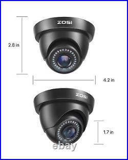 ZOSI 1080P Home Surveillance System Kit 3000TVL CCTV Security Camera 8CH DVR 1TB