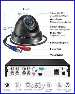 ZOSI 1080P Home Surveillance System Kit 3000TVL CCTV Security Camera 8CH DVR 1TB