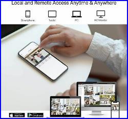 ZOSI 1080p CCTV Camera System 8 16CH H265 DVR Night Vision Home Security Outdoor