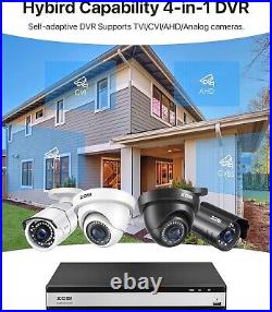 ZOSI 2MP 1080P CCTV Camera 16CH DVR 2TB Home Security System IR Night Vision