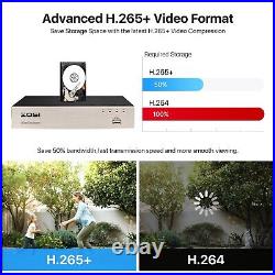 ZOSI 2TB HD 8 X 1080P 8CH 1920TVL Outdoor CCTV Home Security Camera System