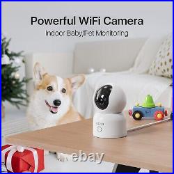 ZOSI 3MP CCTV PTZ WiFi Camera Home Security 2-Way Talk Auto-Tracking Camera Kit