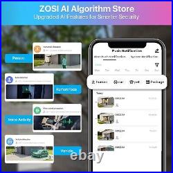 ZOSI 5MP Wireless IP Security Camera Outdoor Home WiFi Smart PTZ Camera IR CCTV