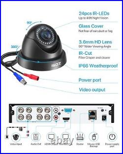 ZOSI CCTV 3000TVL Camera IR 1080P DVR Home Surveillance Security System Outdoor